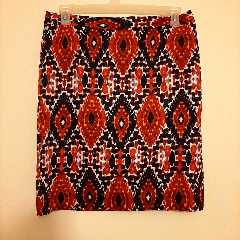 Van Heuson Aztec/Abstract Skirt